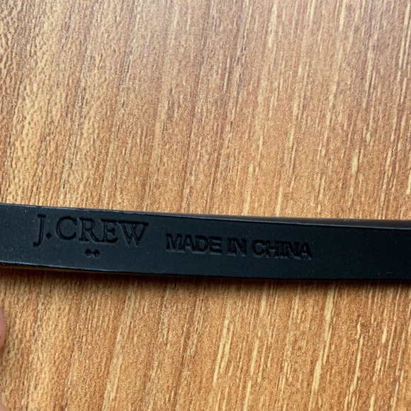 J Crew Black Skinny Belt - Picture 5 of 6